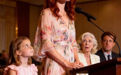 I found out about my mother’s “family-only” 65th birthday party from photos—because we weren’t invited. Her post said I wasn’t her daughter anymore for being a single mom. As she showed up again, the spotlight wasn’t on her… it was on me.