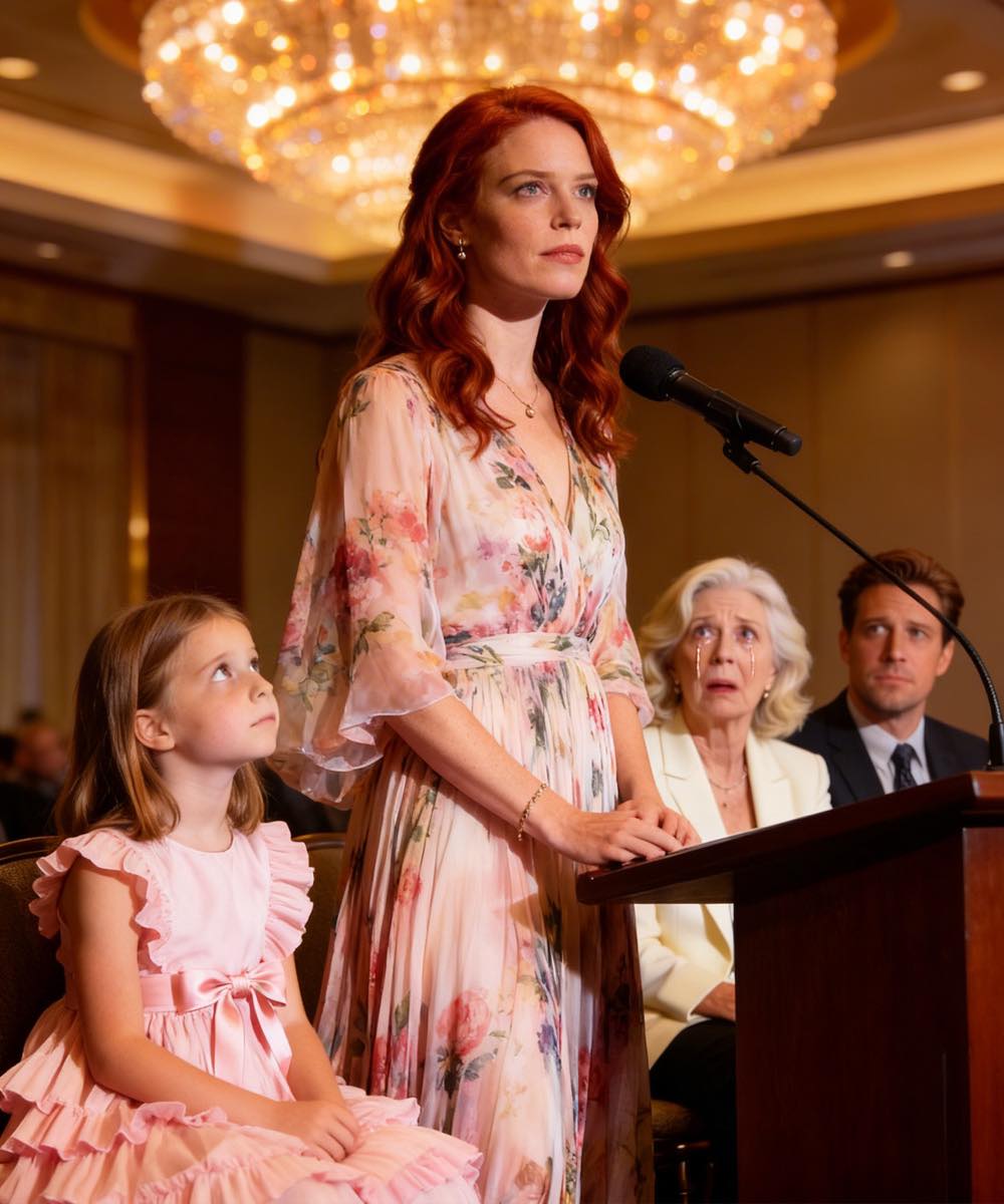 I found out about my mother’s “family-only” 65th birthday party from photos—because we weren’t invited. Her post said I wasn’t her daughter anymore for being a single mom. As she showed up again, the spotlight wasn’t on her… it was on me.