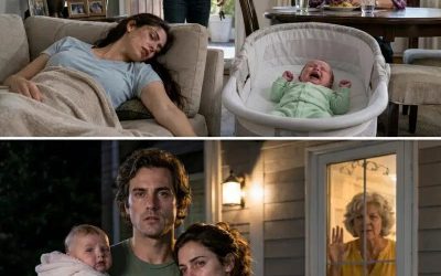 My wife was so exhausted she could barely stand, but my mother insisted on “helping” with the baby. I came home early and found my wife fainting on the sofa while my mother sat nearby, ignoring the baby’s frantic cries and eating a meal my wife had