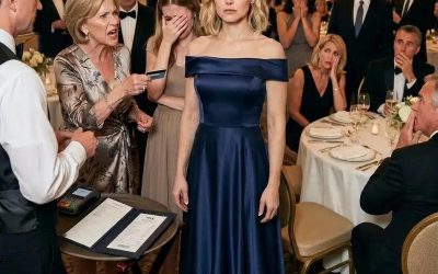 I signed the divorce papers – and my mother-in-law immediately threw a banquet to introduce my replacement. But as soon as the bill came, she called me in a panic: “Why was my card… declined?…