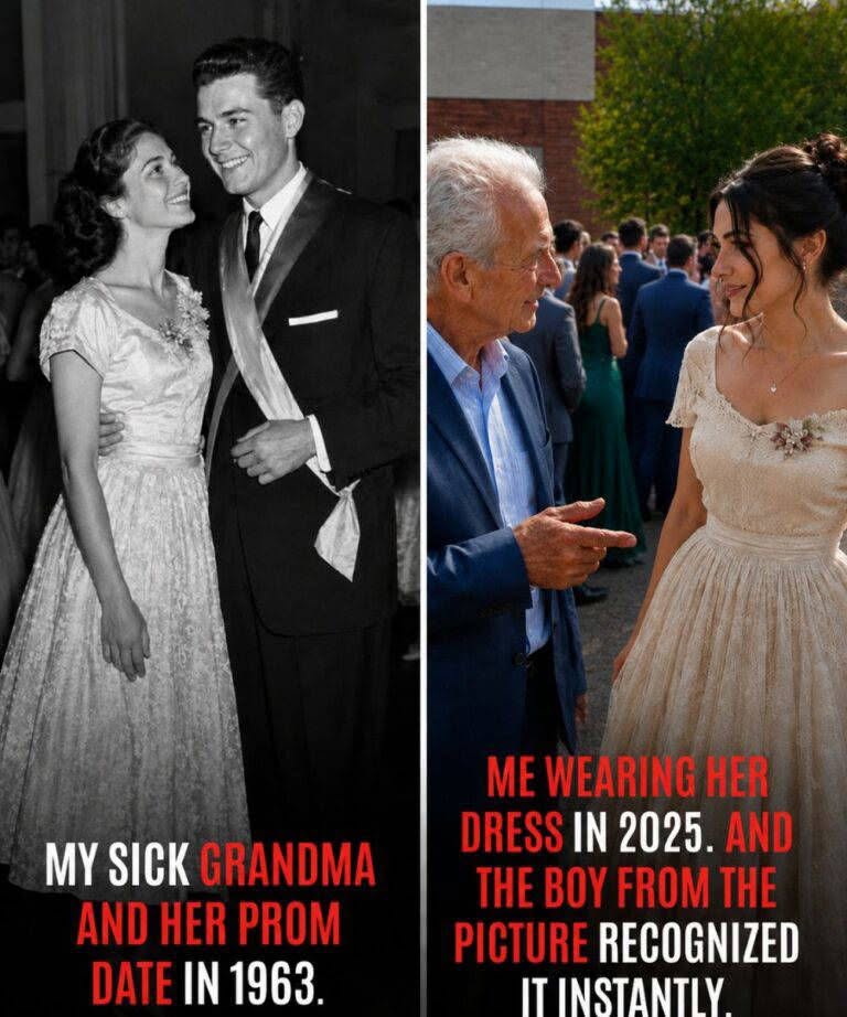 A Strange Elderly Man Recognized My Grandmother’s Dress at My Prom – I Wish I’d Never Taken Him to Her