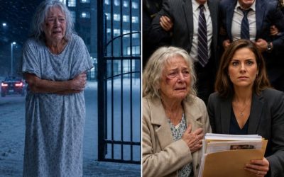 At 3 a.m., I received a call from my mother—her voice trembling: “Help… me.” I drove 300 miles through a blizzard and found her standing outside the hospital gates in the