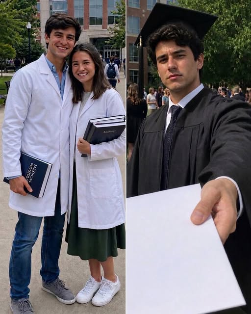 I Worked Two Jobs to Help My Husband Become a Doctor – At His Graduation, He Handed Me Divorce Papers, but Then His Classmate Stopped Me