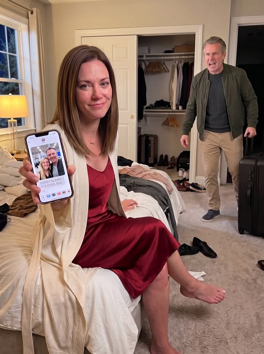 At 2 AM, my husband secretly packed his luggage and slipped out of our bedroom like a thief. Thirty minutes later, he sent me a photo of himself and his mistress at the airport