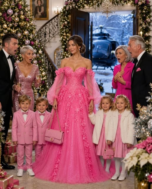 He Invited His “Childless” Ex-Wife to Christmas to M0ck Her—Then She Walked In with the Quadruplets He Abandoned